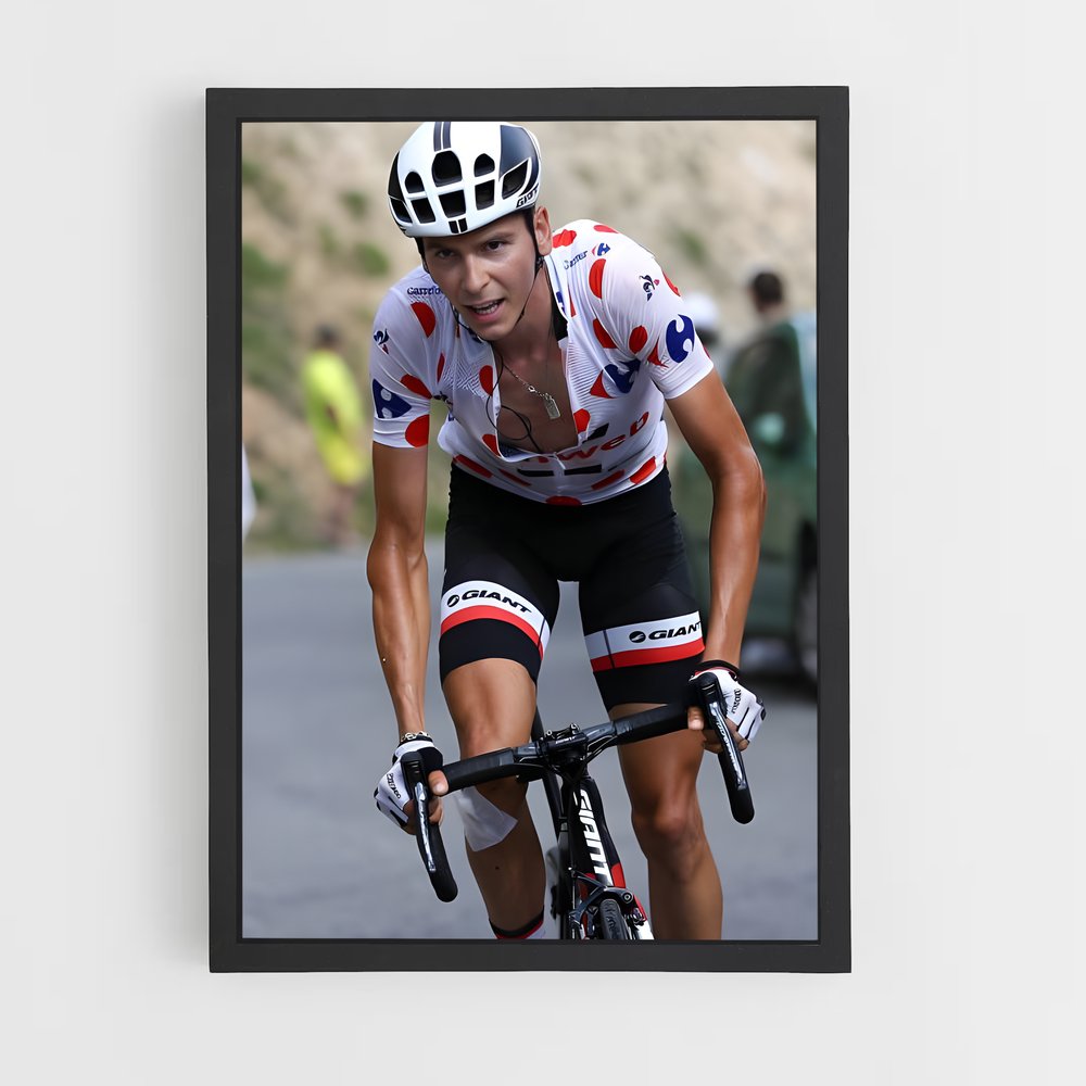 Poster Pédalée Énergique – affiche Cyclisme (vue 2)